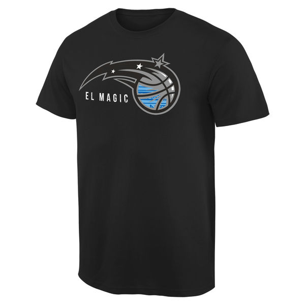NBA Men Orlando Magic Noches Enebea TShirt Black->nba t-shirts->Sports Accessory